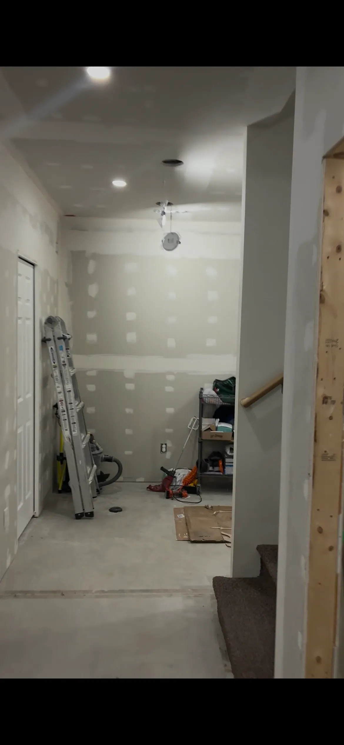 Gallery photos for Basement Drywall Rescue and Level 4 Finish in Eden Prairie: Image #2
