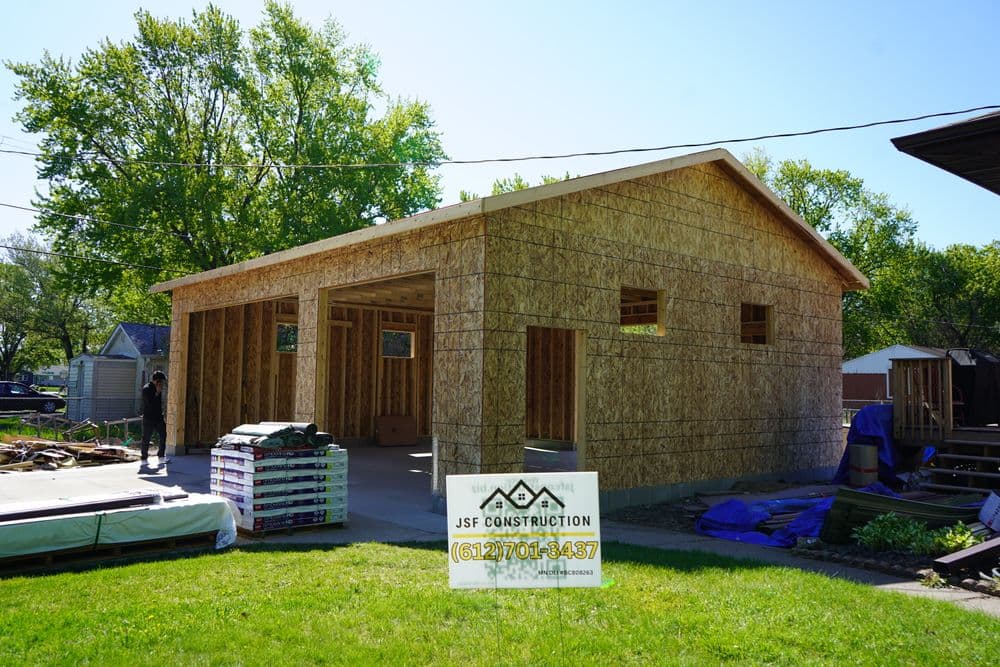 Gallery photos for 32x26 Garage Build from the Ground Up in Crystal MN: Image #3