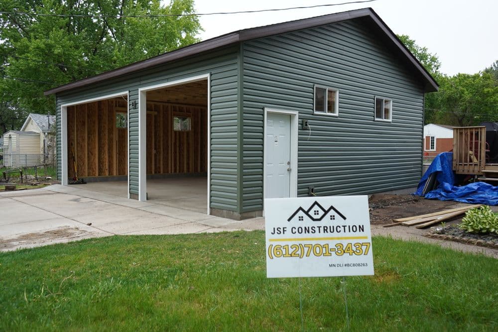 Gallery photos for 32x26 Garage Build from the Ground Up in Crystal MN: Image #4