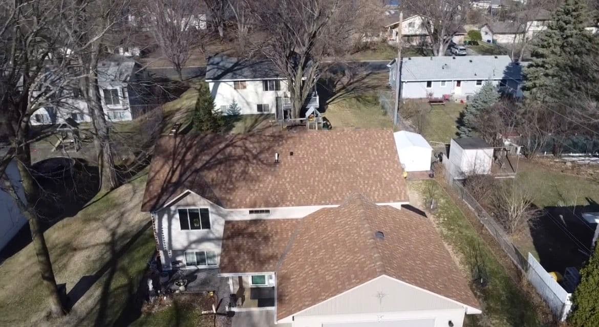 Gallery photos for Full Roof Tear-Off and Install Completed in One Day in Brooklyn Center: Image #1